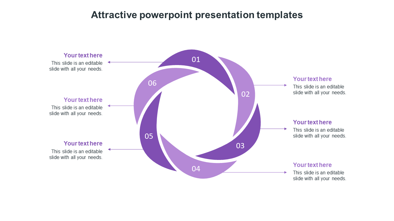 attractive powerpoint presentation templates-purple